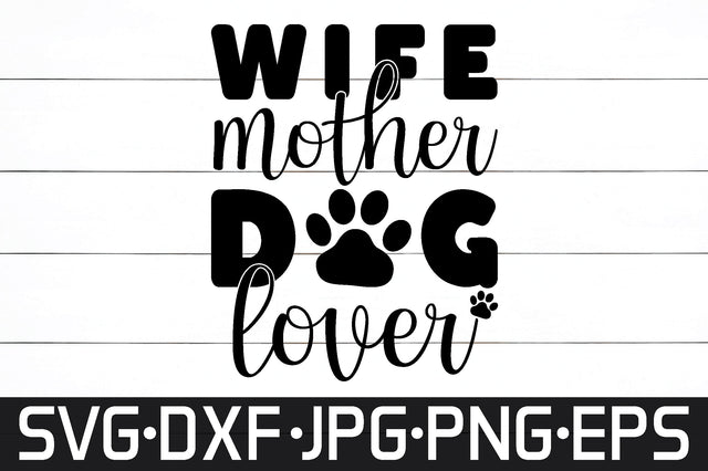 wife mother dog lover SVG md faruk hossain 
