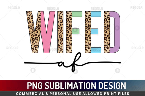 Wifed af Sublimation Design Sublimation Regulrcrative 