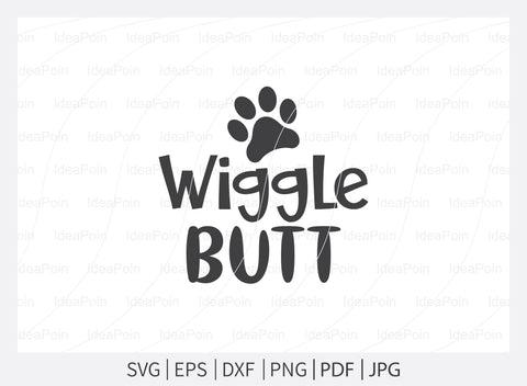 Wiggle butt svg, Dogs SVG, Dog Bandana SVG, Dog Life svg, Dog Bandana Designs, Dog Mom, Dog png, Dog jpg, Dog dxf SVG Dinvect 