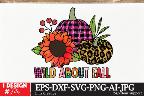 Wild About Fall Sublimation Sublimation Insomnia Std 