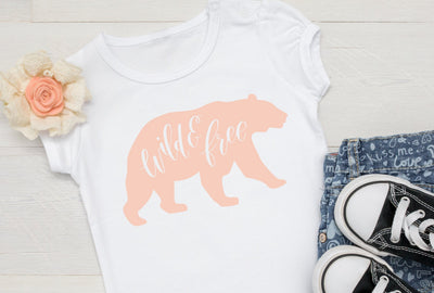 Wild and Free SVG | Camping SVG | Baby SVG So Fontsy Design Shop 