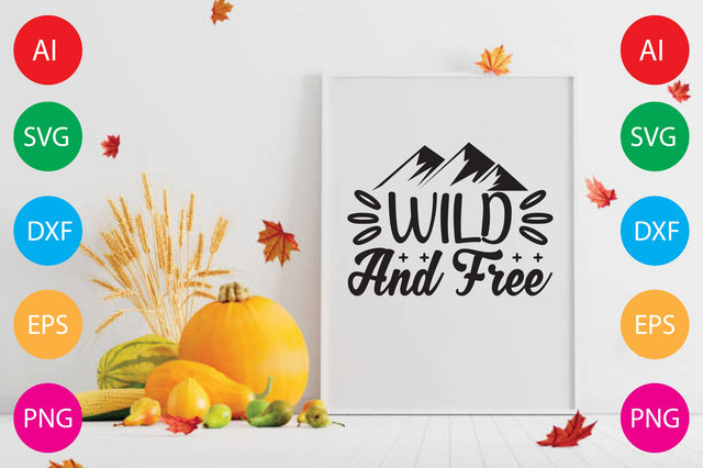 Wild And Free SVG CraftlabSvg29 