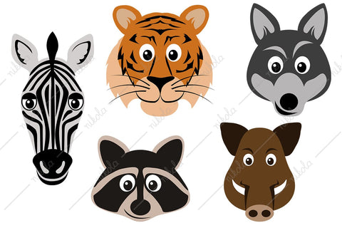 Wild Animals Bundle SVG PNG SVG nikola 