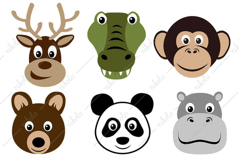Wild Animals Bundle SVG PNG SVG nikola 