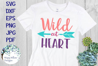 Wild At Heart SVG Wispy Willow Designs 