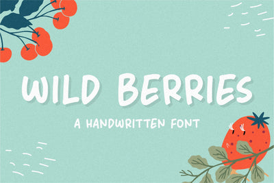 Wild Berries Font Font Balpirick 