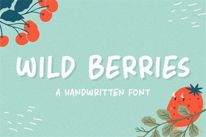 Wild Berries Font Font Balpirick 
