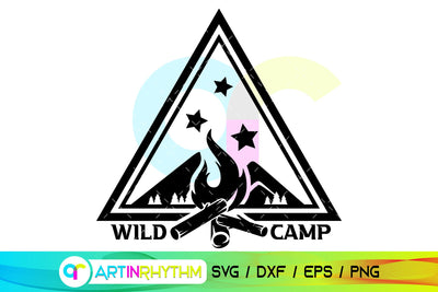 Wild Camp, Camping svg SVG Artinrhythm shop 