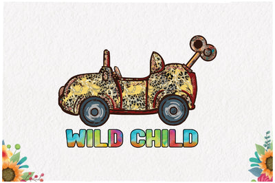Wild Child Kids Car Sublimation Sublimation Jagonath Roy 
