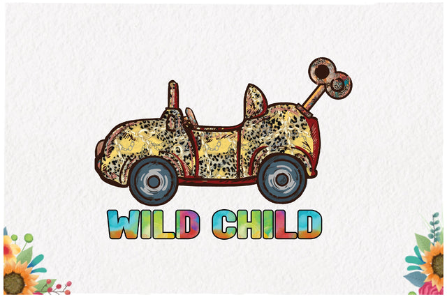 Wild Child Kids Car Sublimation Sublimation Jagonath Roy 