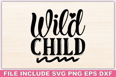 Wild Child SVG Ariyan 