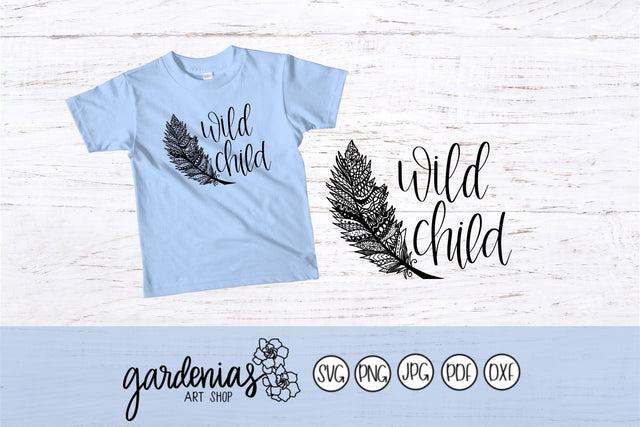 Wild Child SVG Gardenias Art Shop 