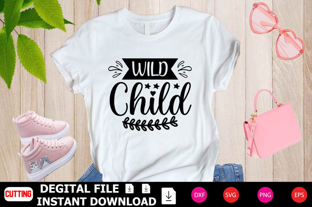 Wild Child SVG Shahin alam 