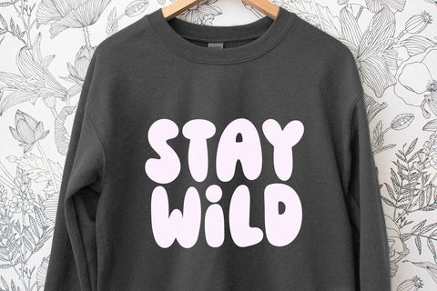 Wild Dream - Bubbly Handwritten Font SVG KA Designs 