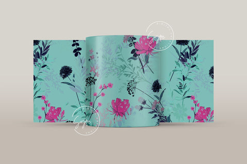 Wild Flower Print Mug Design, Floral Sublimation Wrap, Earthy Boho Floral Mug Wrap, Printable 11 & 15 Oz Mug Cricut Press Sublimation Wrap Sublimation Syre Digital Creations 