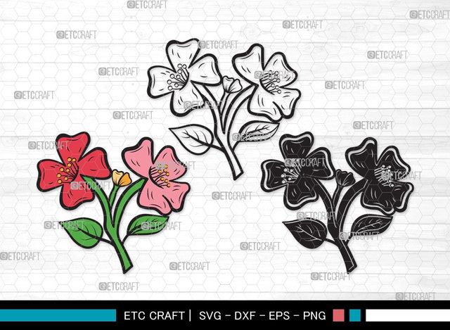 Wild Flower SVG | Flower Svg | Wild Flower Clipart | Wild Flower Clipart SVG ETC Craft 