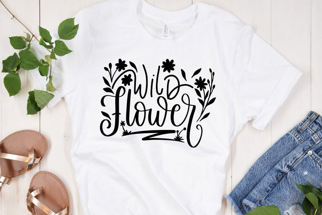 Wild Flower SVG SVG dapiyupi store 