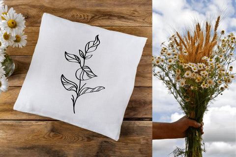 Wild Flowers Paper Craft SVG Bundle SVG Regulrcrative 