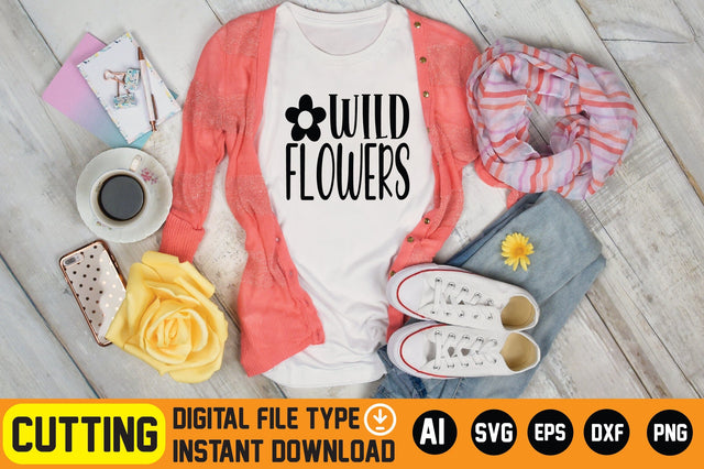 Wild Flowers SVG CraftlabSvg29 