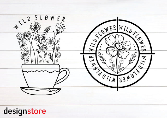 Wild Flowers Svg, SVG designstore 