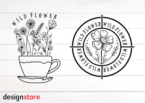 Wild Flowers Svg, SVG designstore 