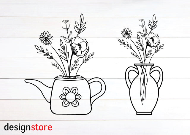 Wild Flowers Svg SVG designstore 
