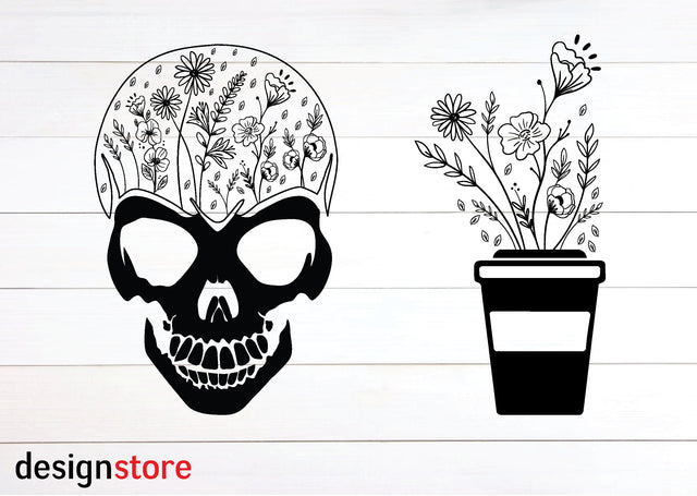 Wild Flowers Svg SVG designstore 