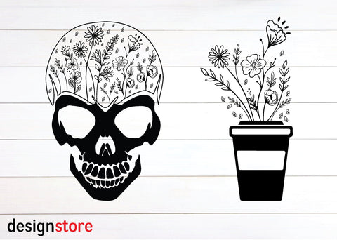 Wild Flowers Svg SVG designstore 