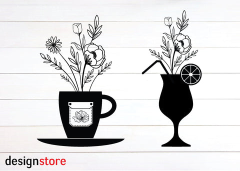 Wild Flowers Svg SVG designstore 