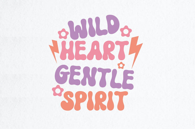 wild heart gentle spirit SVG farhad farhad 