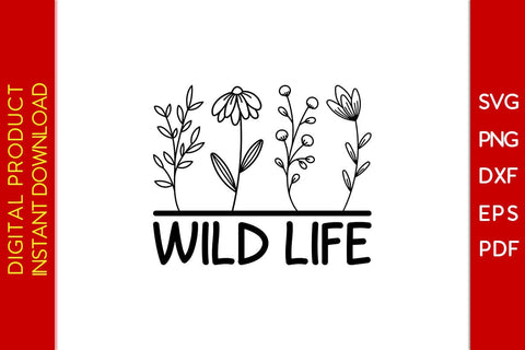 Wild Life SVG PNG PDF Cut File SVG Creativedesigntee 