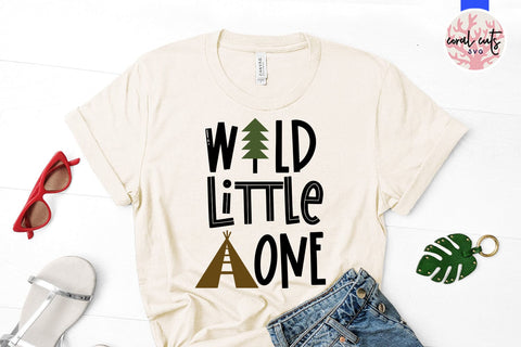 Wild little one - Birthday SVG EPS DXF PNG Cutting File SVG CoralCutsSVG 