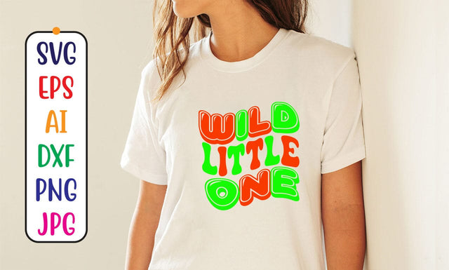 Wild Little One Retro SVG SVG Syaman 