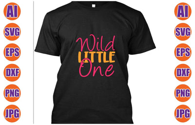Wild Little One SVG Cut File SVG Syaman 