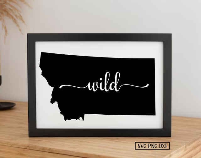 Wild MT SVG Calico Creations Svg 