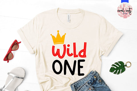 Wild one - Birthday SVG EPS DXF PNG Cutting File SVG CoralCutsSVG 