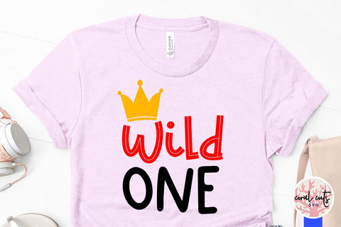 Wild one - Birthday SVG EPS DXF PNG Cutting File SVG CoralCutsSVG 