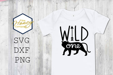 Wild One Bundle SVG PNG DXF First Birthday Cutting Files SVG The Honey Company 