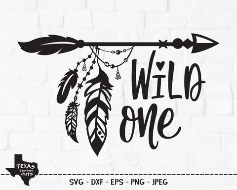 Wild One | Outdoor SVG SVG Texas Southern Cuts 