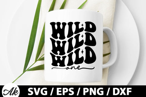 Wild one Retro SVG SVG akazaddesign 