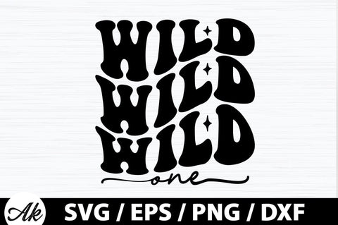 Wild one Retro SVG SVG akazaddesign 