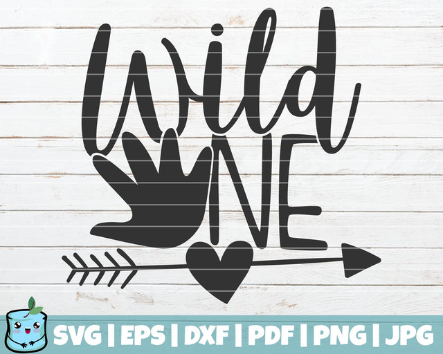 Wild One SVG MintyMarshmallows 