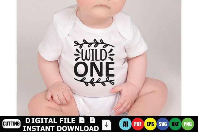 Wild One SVG Shahin alam 