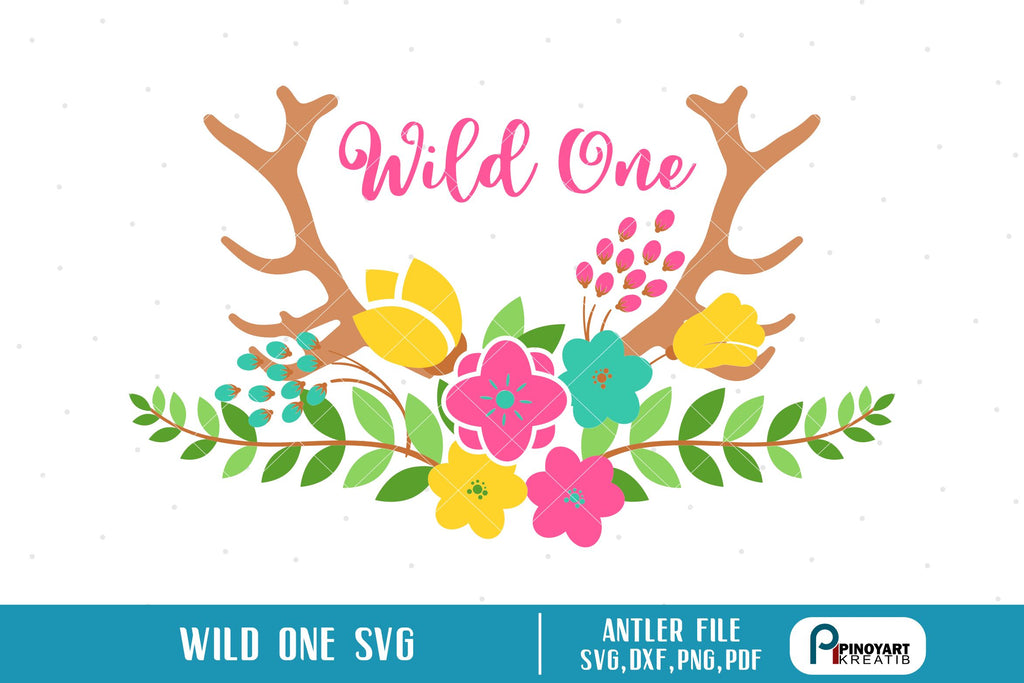 Wild One Svg - So Fontsy