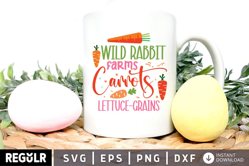 wild rabbit farms carrots-lettuce-grains SVG SVG Regulrcrative 