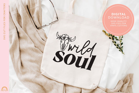 Wild Soul Boho SVG File for Crafters SVG Pixel Sublimation 