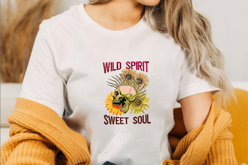 wild spirit sweet soul Sublimation SVGArt 