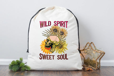 wild spirit sweet soul Sublimation SVGArt 