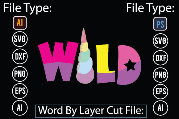 Wild SVG Cut File SVGs,quotes-and-sayings,food-drink mini-bundles,print-cut,on-sale Sublimation or Vinyl Shirt Design SVG DesignPlante 503 