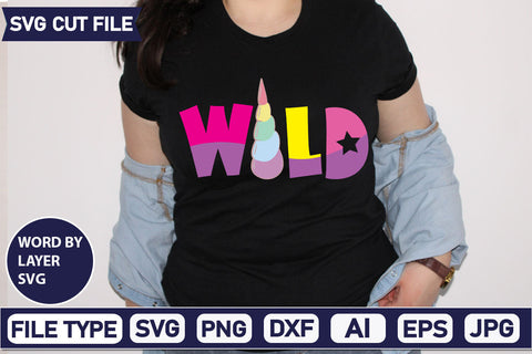 Wild SVG Cut File SVGs,quotes-and-sayings,food-drink mini-bundles,print-cut,on-sale Sublimation or Vinyl Shirt Design SVG DesignPlante 503 